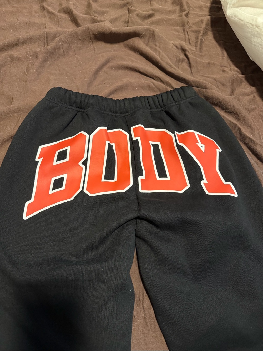 body by raven back shots sweatpants 2.0